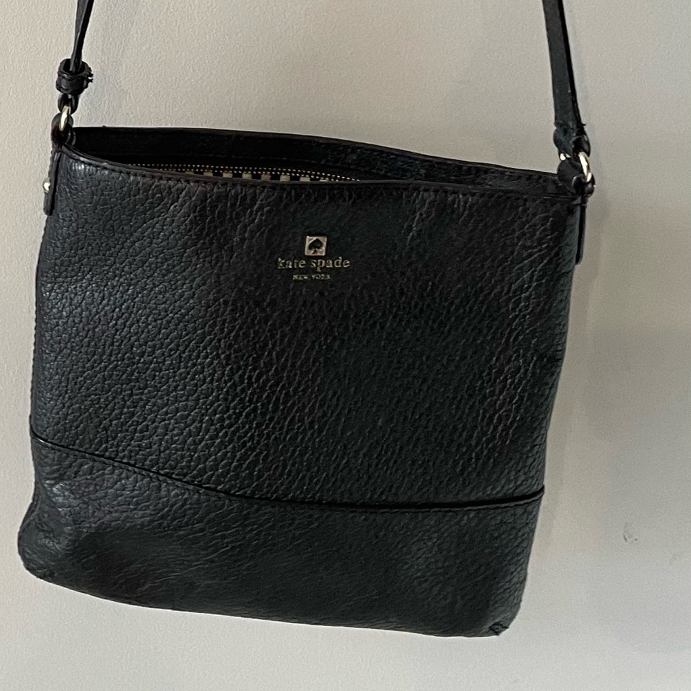 Kate Spade,New York, Hudson Pebble Leather Messenger Bag